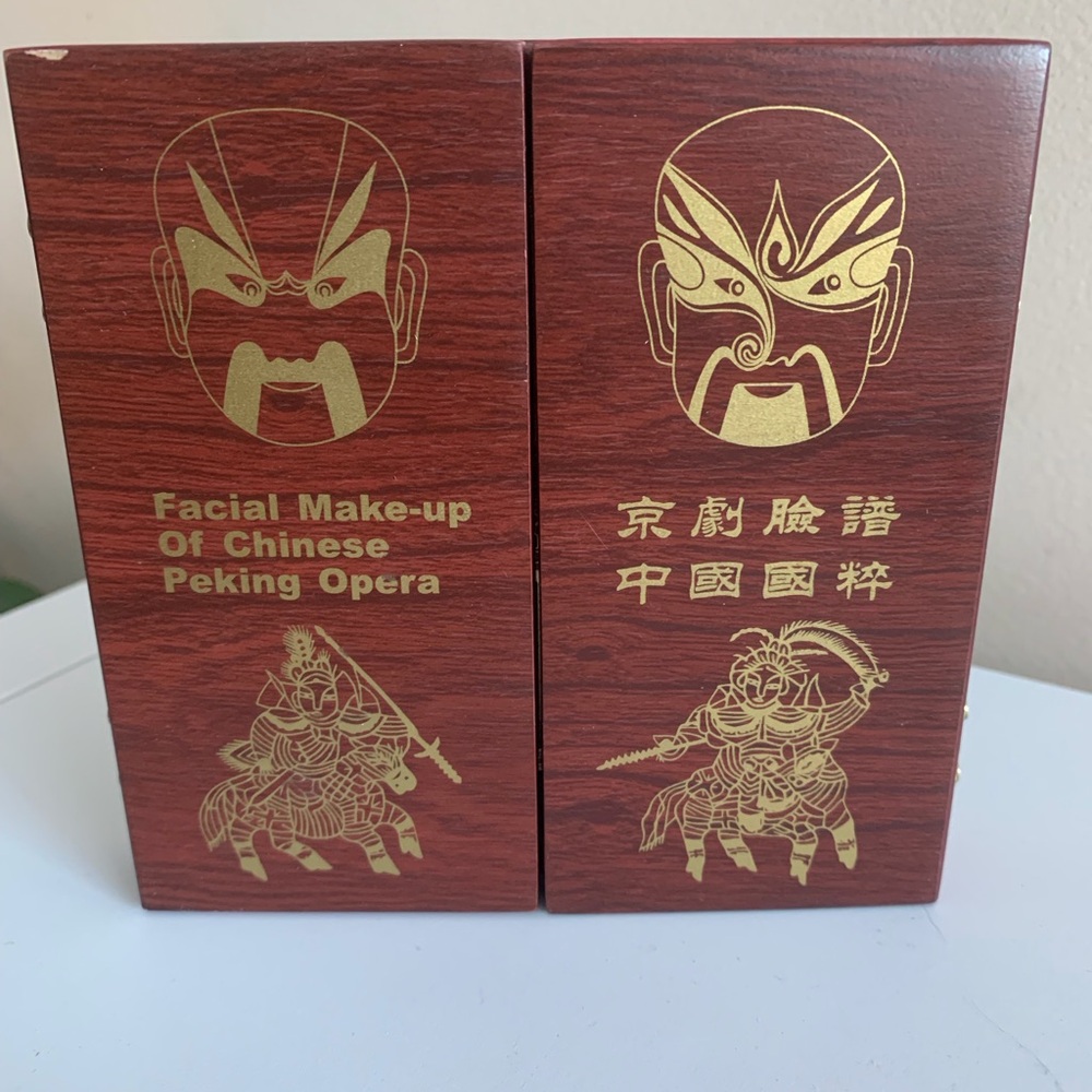 Chinese Peking Opera Facial Makeup